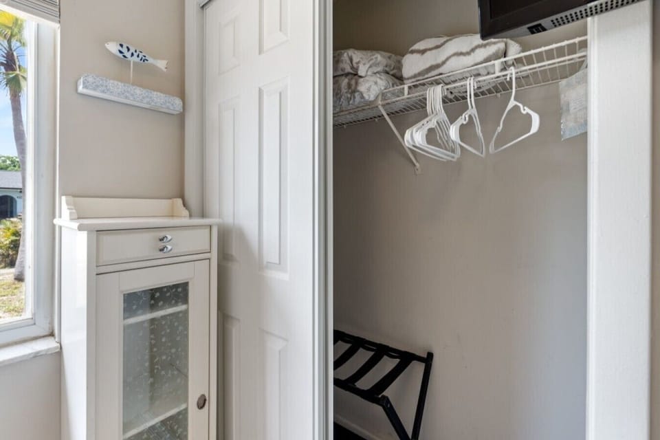 Bedroom 2 Closet | Walk In Closet | Shelving & Hanging Space