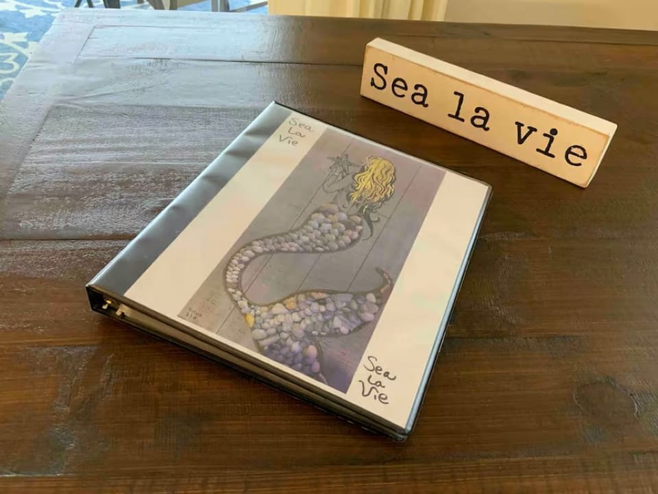 Guest book, my granddaughter Rubee drew this picture