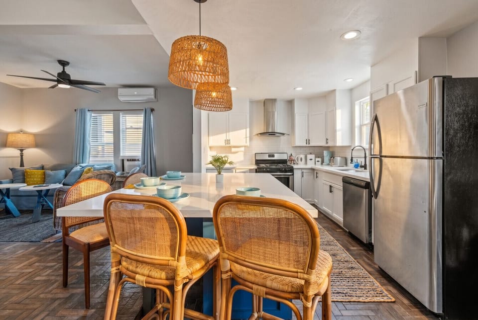 Another angle of the kitchen