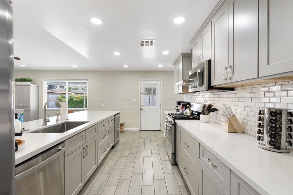 Cook with ease in this spacious and functional kitchen