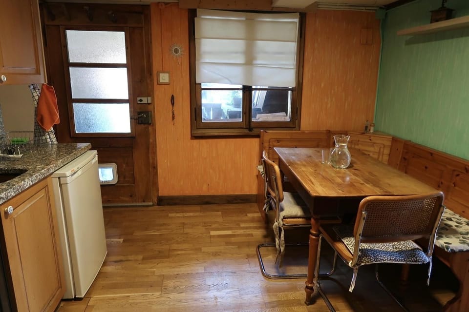 Chalet, 1 Bedroom, Patio, Garden View | Dining