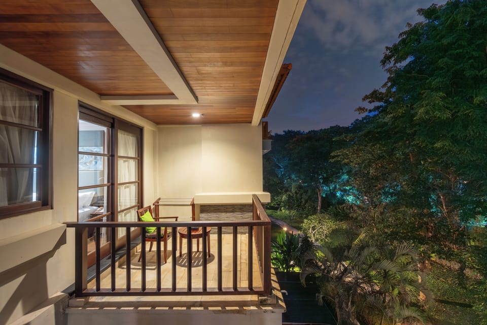 Apartment, 2 Bedrooms, Balcony, Garden View | Terrace/patio