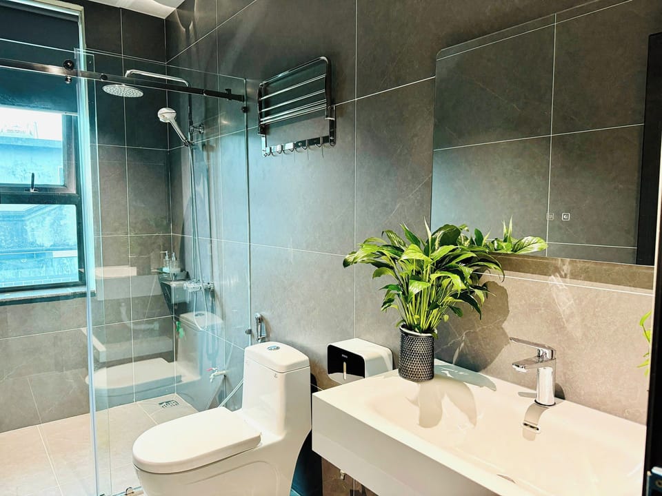 Family Quadruple Room, Balcony | Bathroom | Hair dryer, bidet, towels, soap