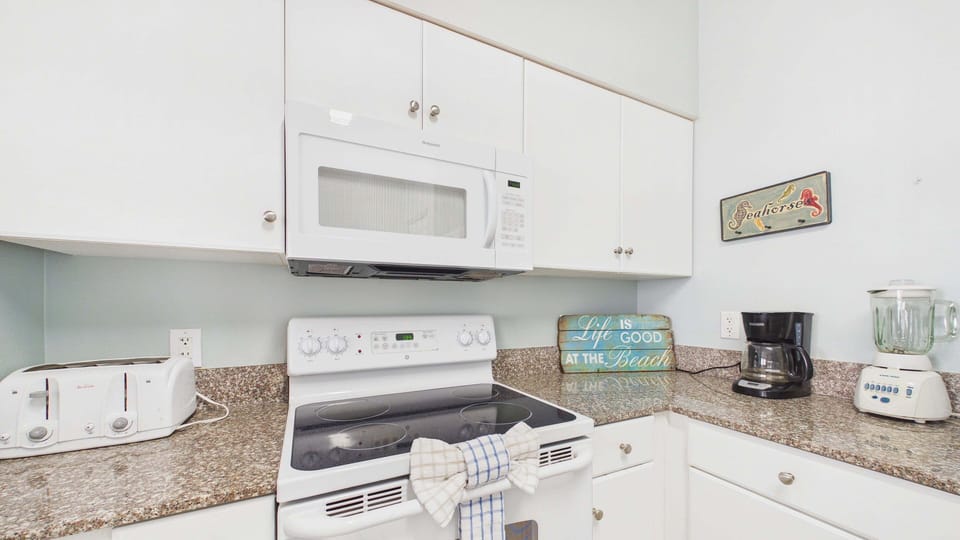 Coffee essentials in kitchen and all the cooking essentials