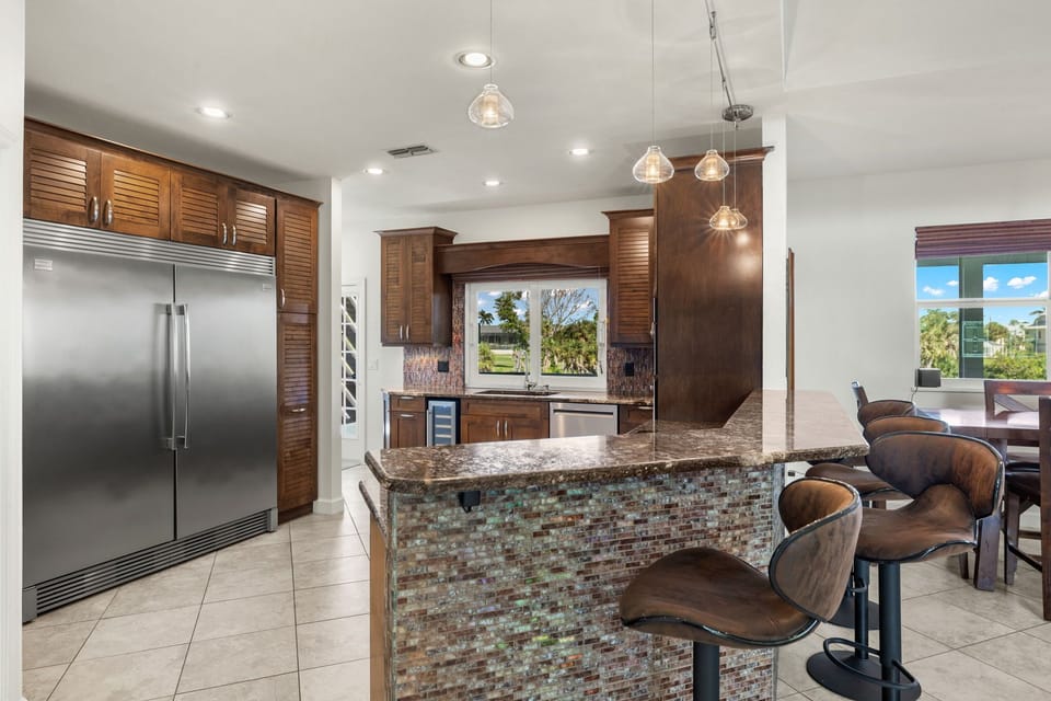 Spacious kitchen with everything you will need for cooking.