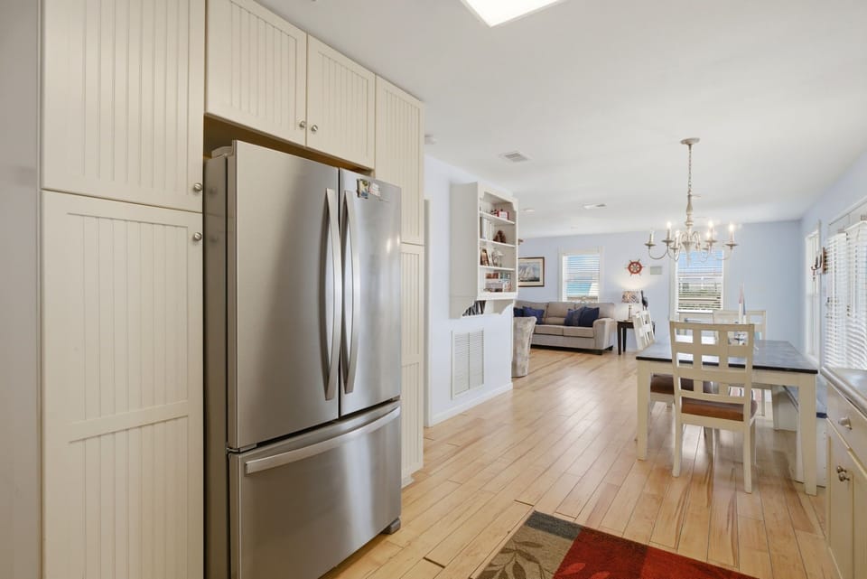 Seaswept- Kitchen View towards Living Room