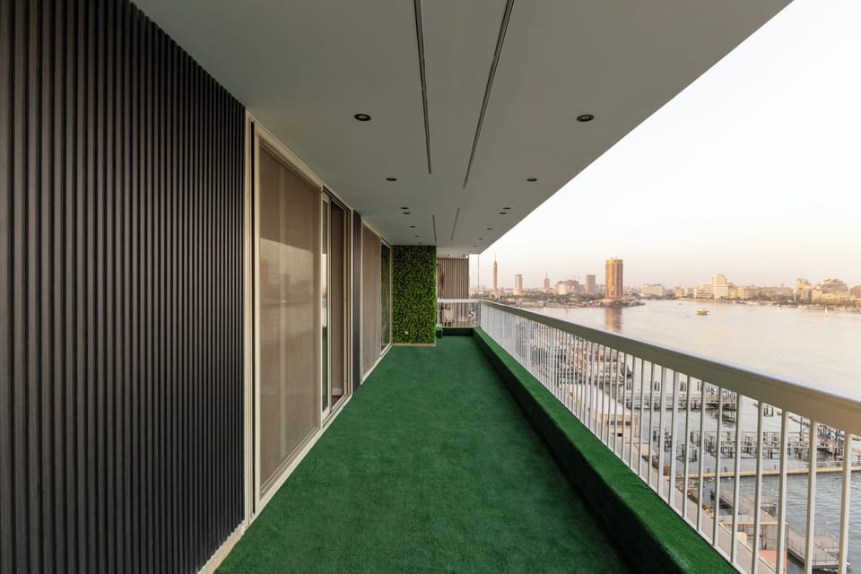 Comfort Apartment, River View | Terrace/patio