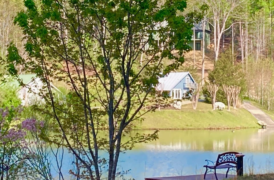 View from across the lake