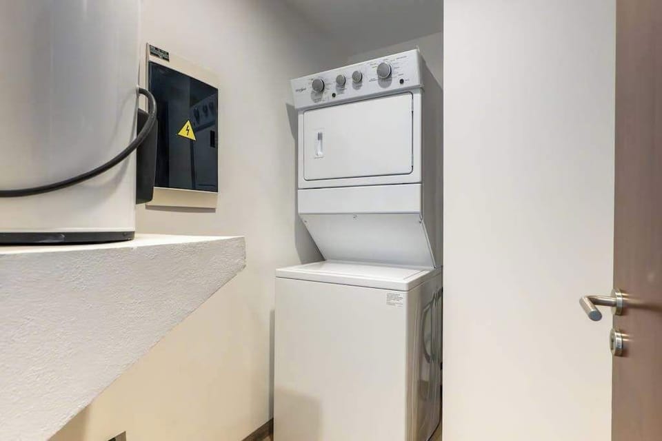 Accessible roll-in shower with bench