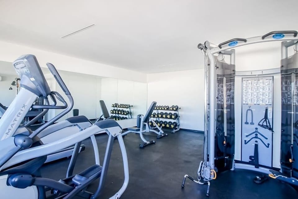 Shared building gym