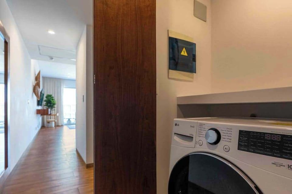 In-unit washer