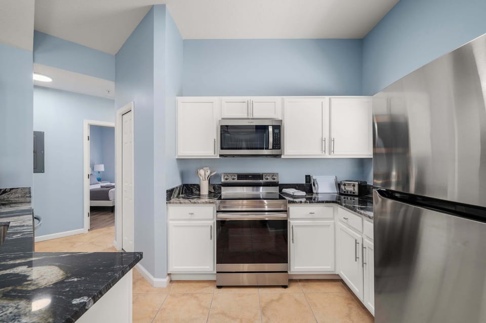 Fully equipped kitchen for all your cooking needs