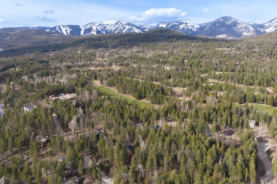Views of Whitefish Ski Resort from the home | Exterior