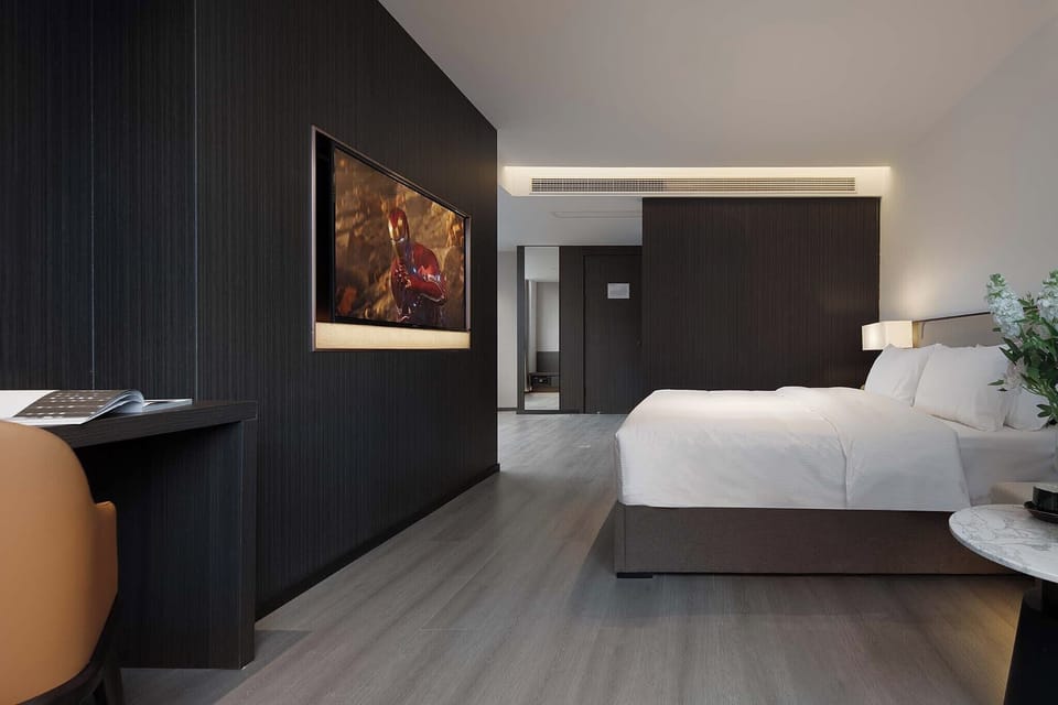 Superior Double Room, City View | Premium bedding, down comforters, minibar, blackout drapes