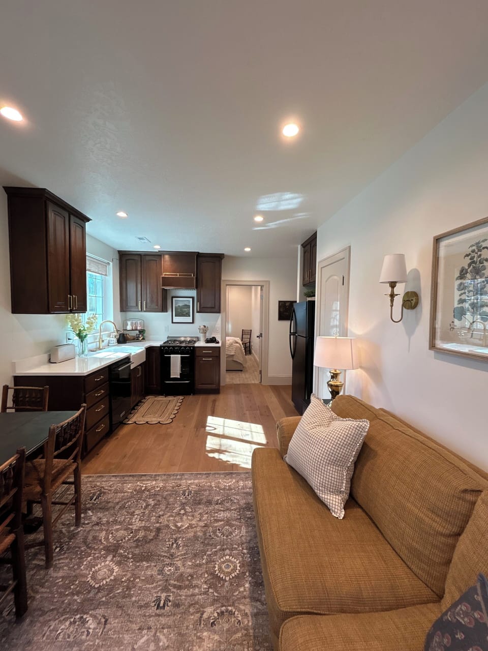 Living/dining/kitchen/pantry