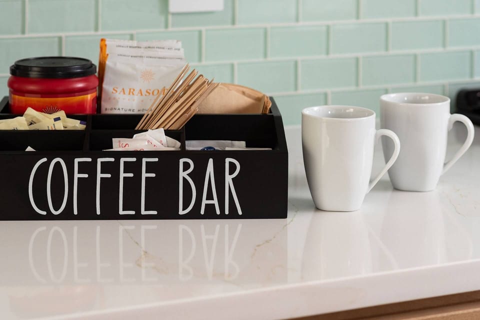 But first - Coffee!
