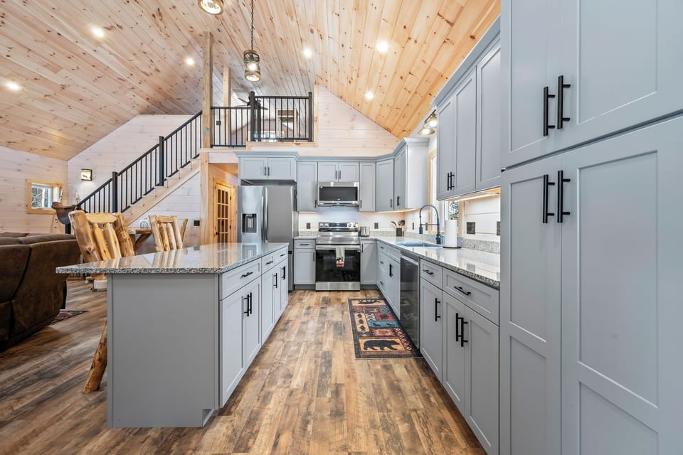 Fully equipped kitchen