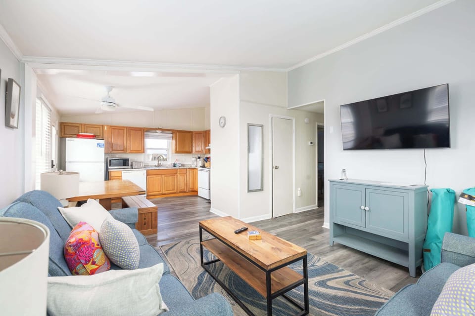 Living Room with Smart TV