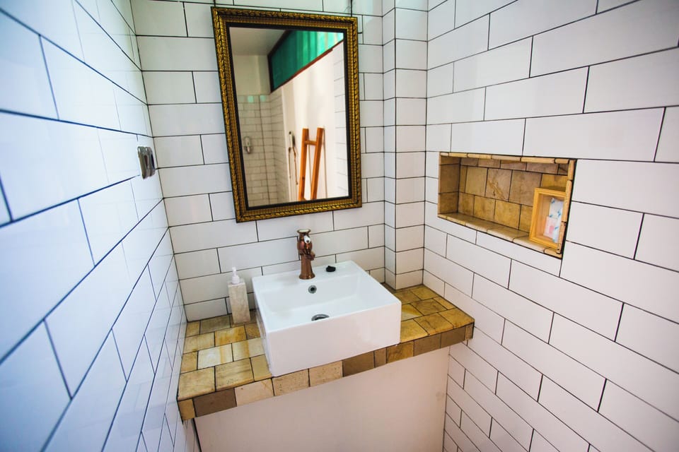 Shower, free toiletries, hair dryer (on request), bidet