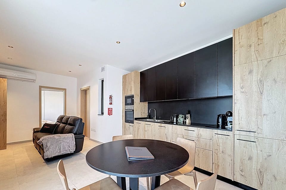 Living Room and Kitchen Area