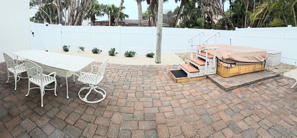Patio with Hot Tub