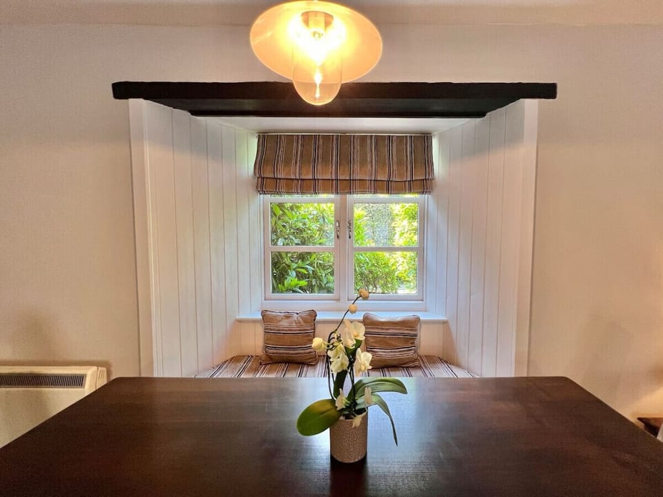 Formal dining table and chairs