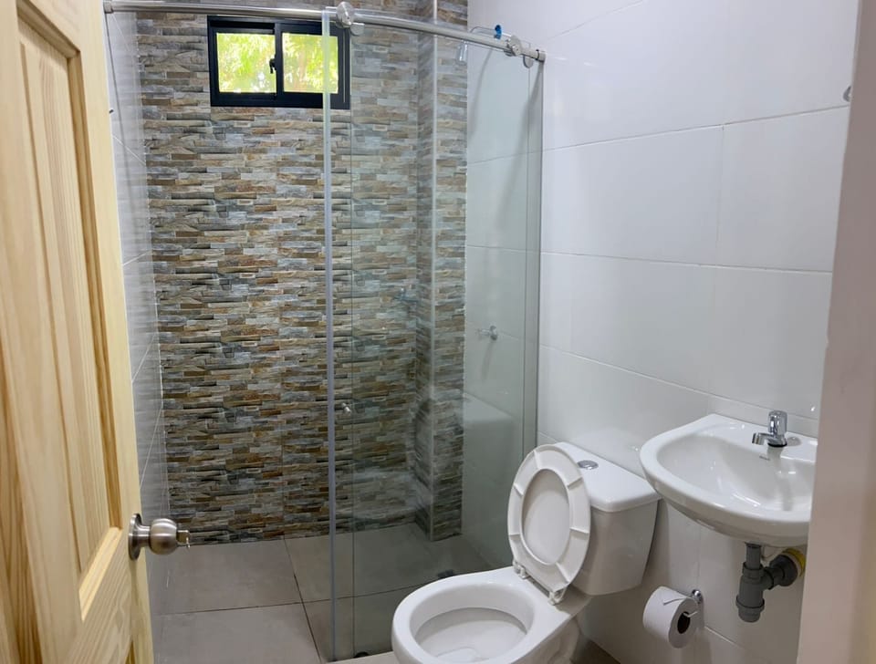 Towels, soap, toilet paper