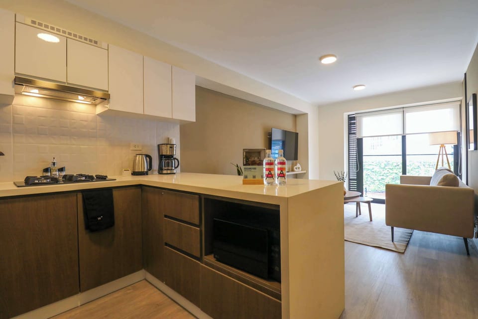 Comfortable and well-equipped kitchen