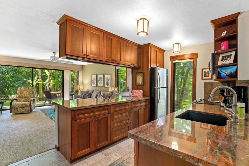 Your home-away-from-home kitchen—fully stocked and beautifully maintained