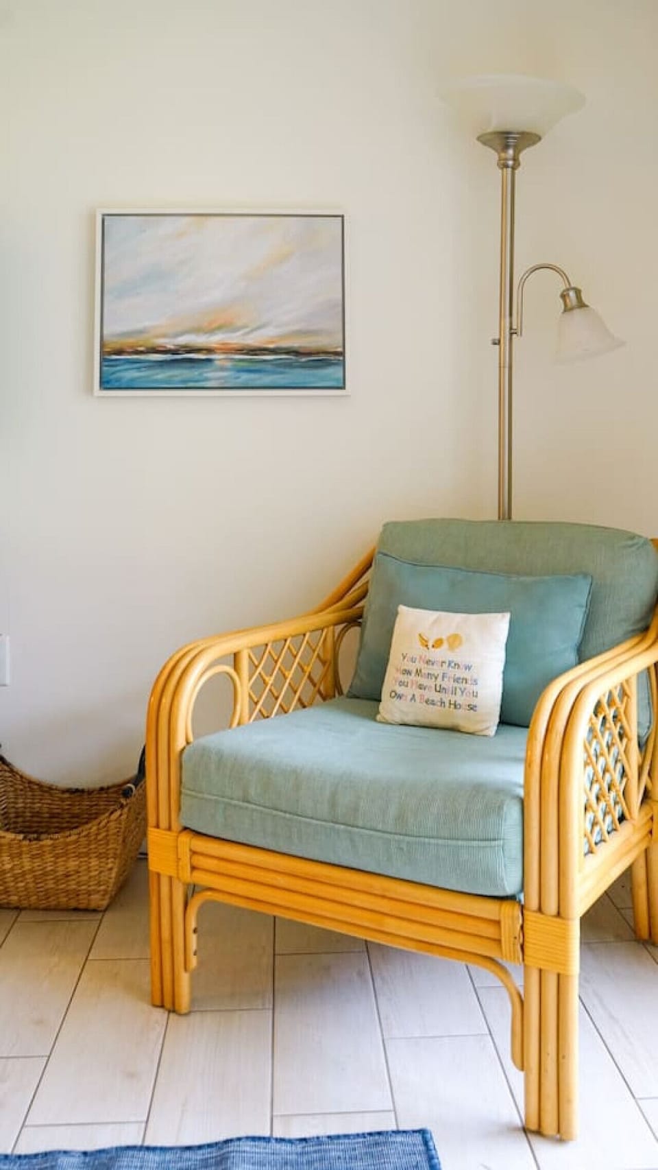 Sun-filled living room with an inviting feel