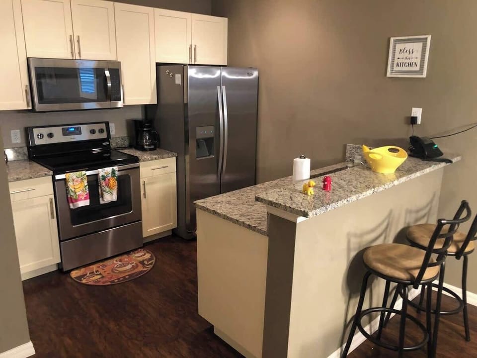 Villa (3 Bedrooms) | Private kitchen | Microwave, oven, stovetop, dishwasher
