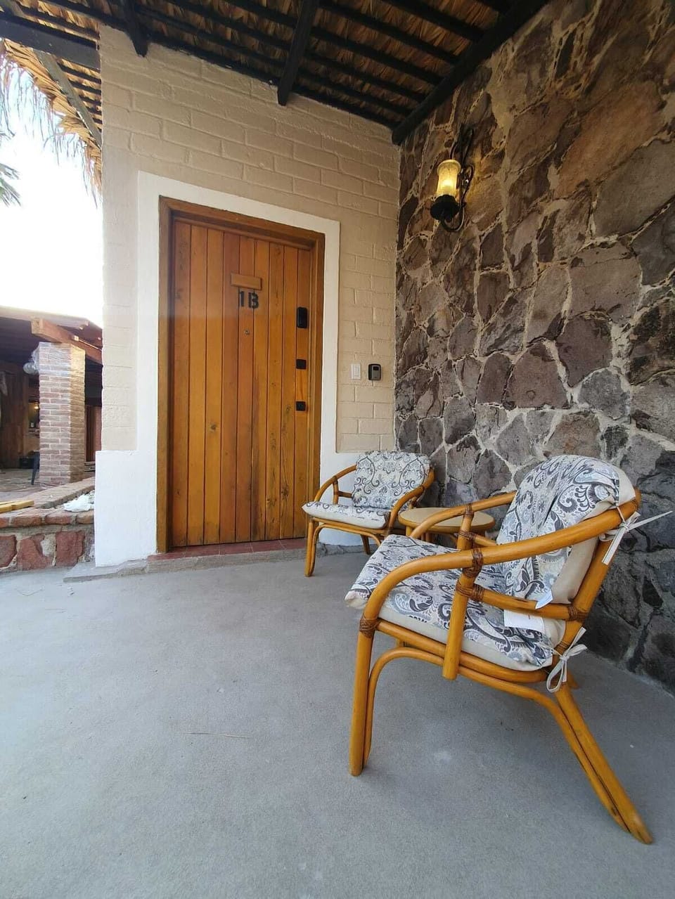 Basic Cabin, 2 Bedrooms, Garden View | Terrace/patio