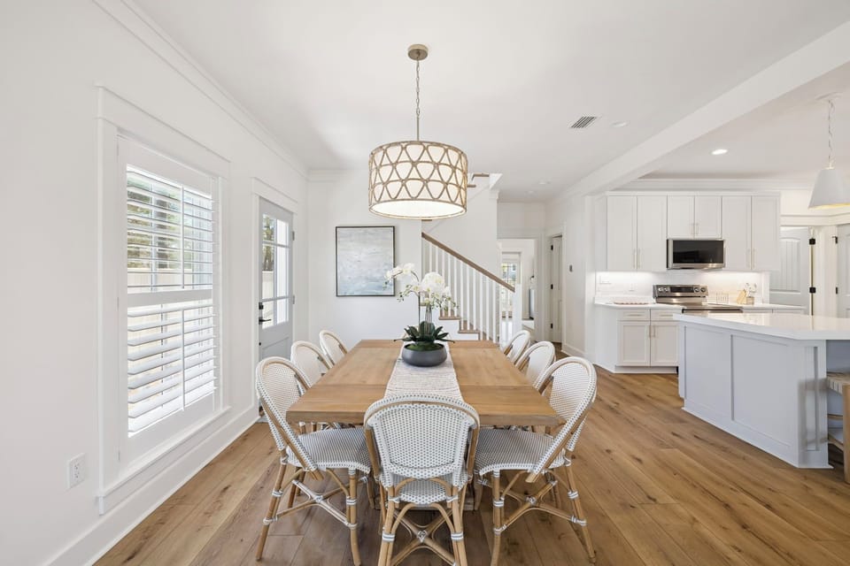 Large dining room table