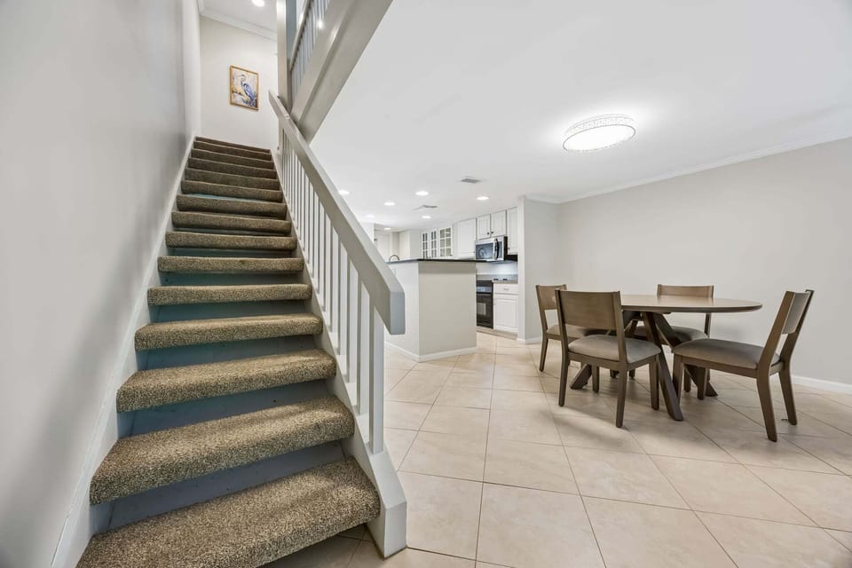 Stairs to bedrooms