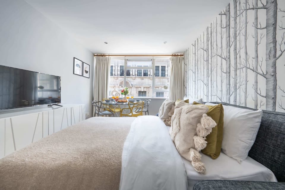 The sofa can be converted into a bed