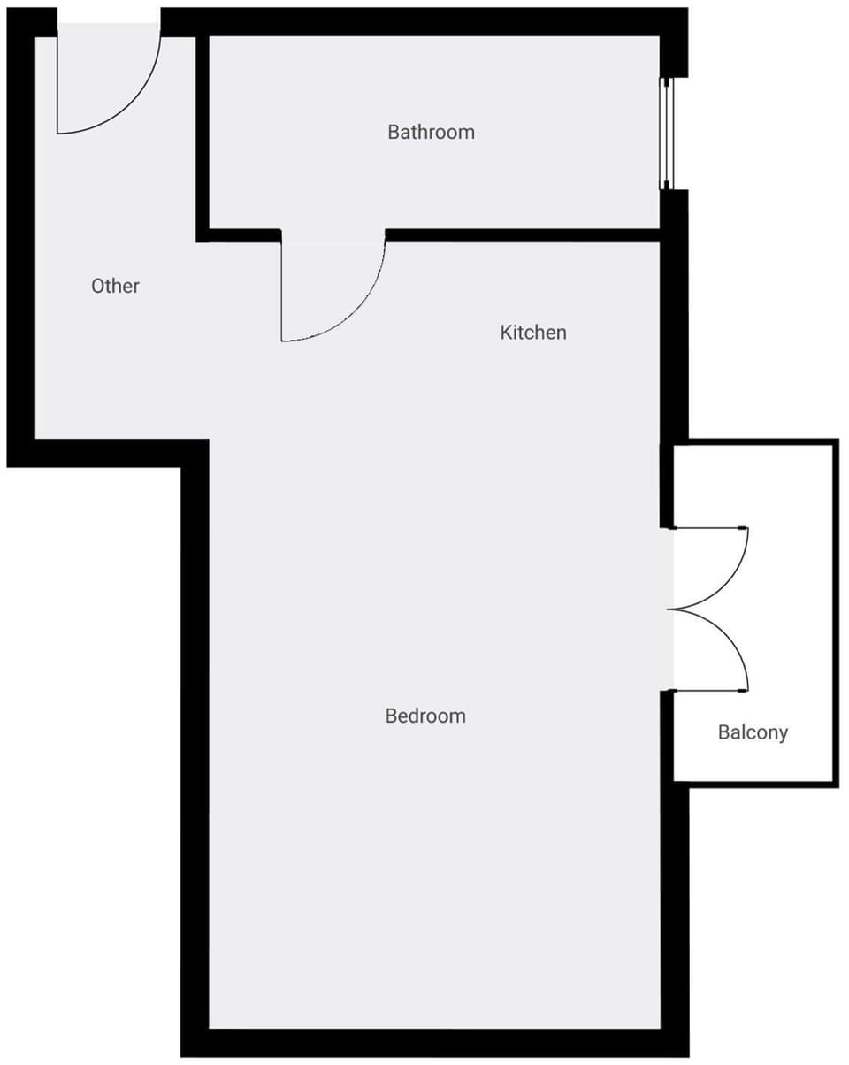 Comfort Apartment, City View | Floor plan