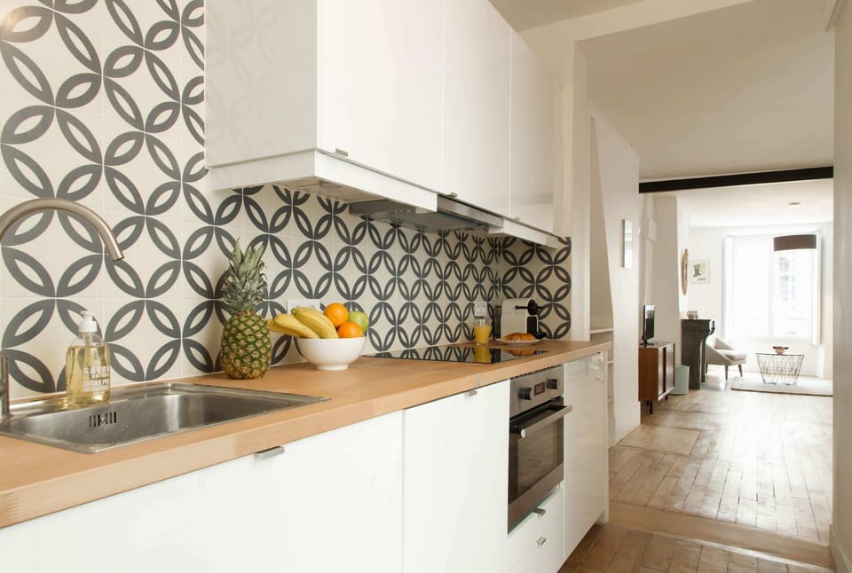 The kitchen 