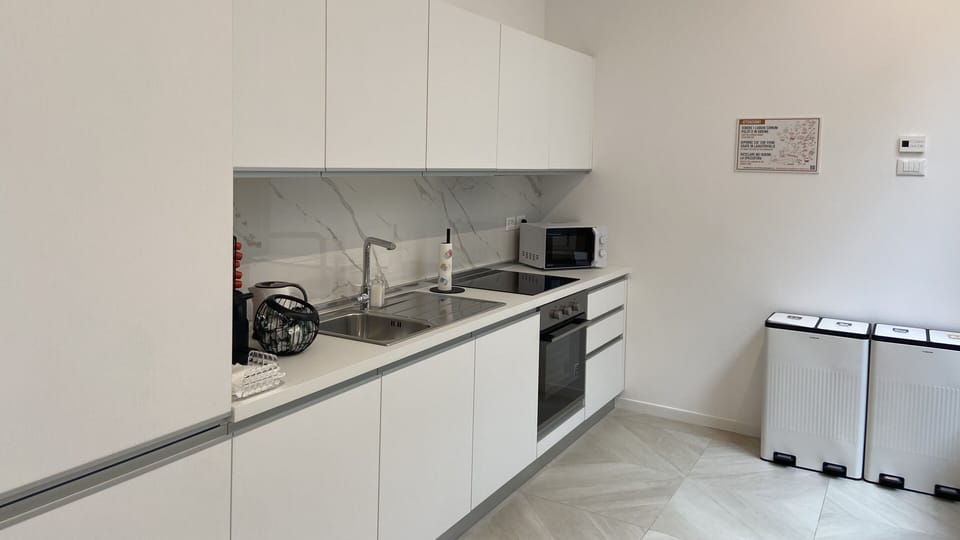 Shared fridge, microwave