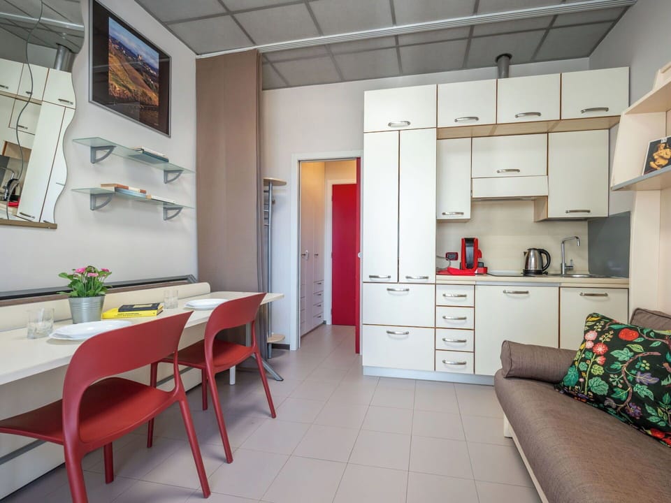 Interior Design, Furniture, Flooring, Floor, Ceiling, Room, Lighting, Apartment, Table, Chair