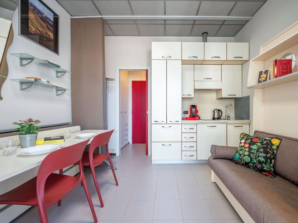 Interior Design, Furniture, Flooring, Floor, Ceiling, Room, Apartment, Home, Kitchen, Cabinetry