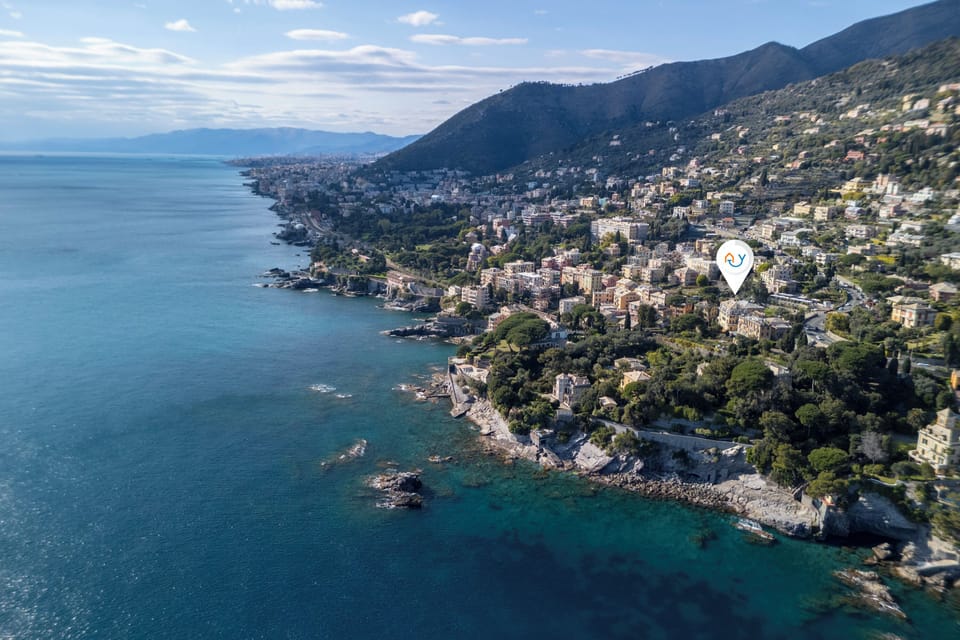 Family Studio, Microwave (Liberty Home In Genova Nervi) | Aerial view