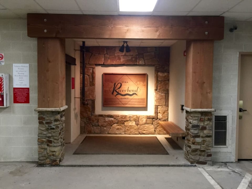 Entrance from the garage