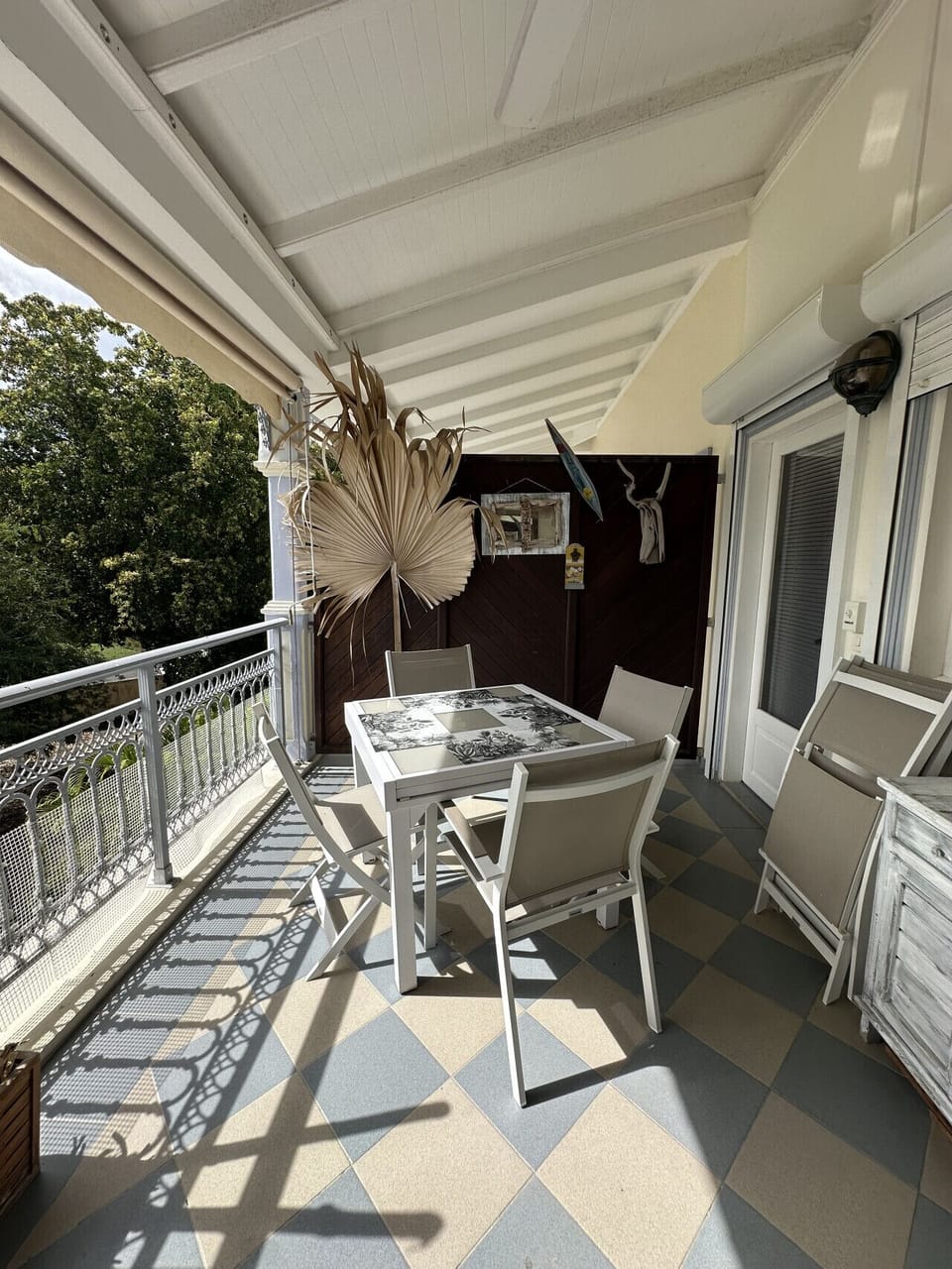 Terrasse couverte