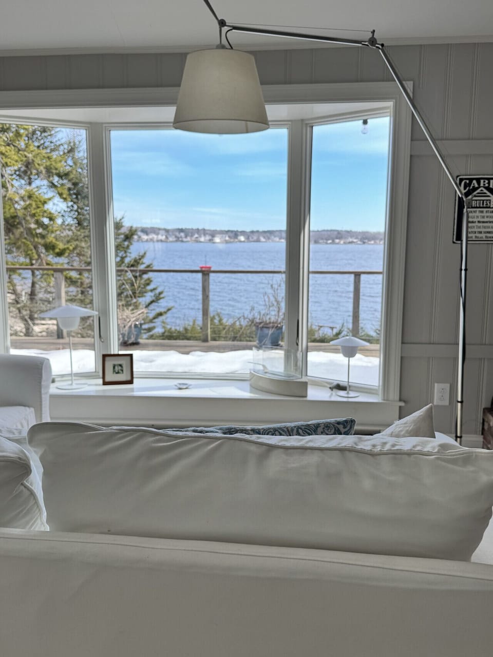 Open Plan Living Room Comfortable View