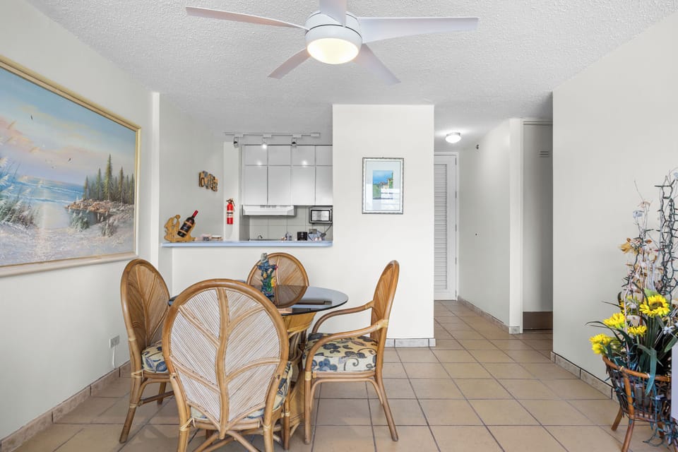 Apartment, Balcony, Pool View | Living area | 32-inch flat-screen TV with digital channels