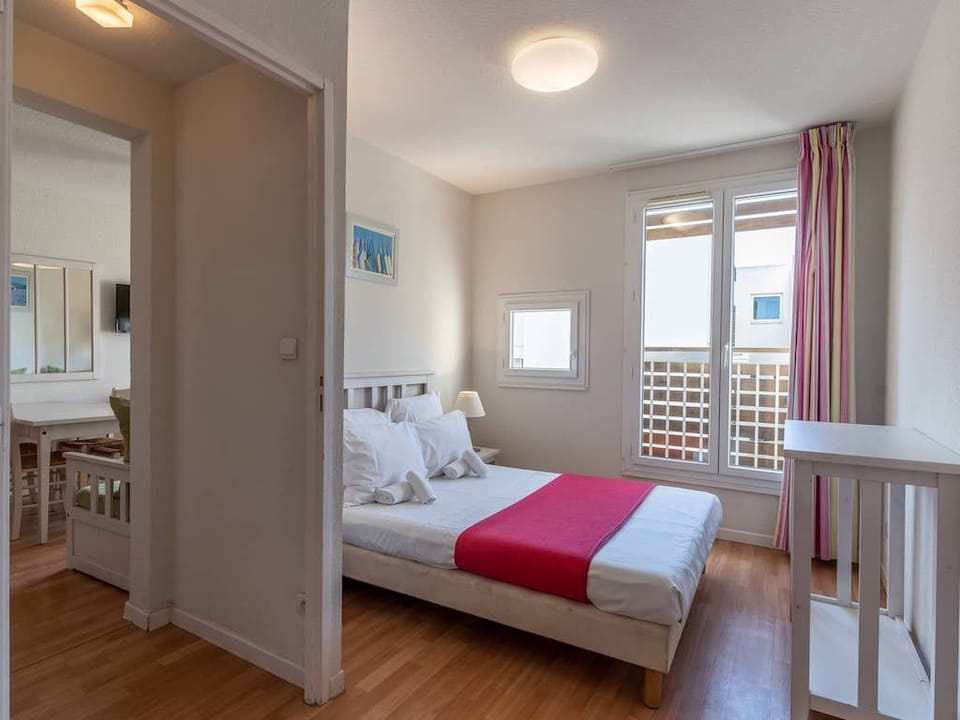 Enjoy a peaceful sleep in the Double bed.