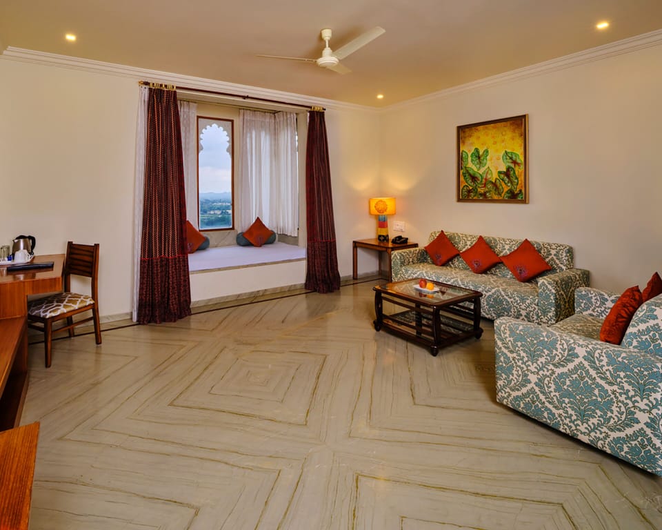 The Krishna Suite | 1 bedroom, premium bedding, memory foam beds, desk