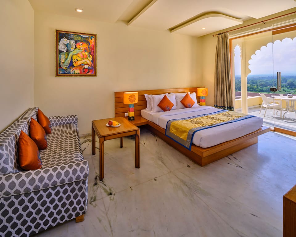 Deluxe Room with Private Balcony | 1 bedroom, premium bedding, memory foam beds, desk