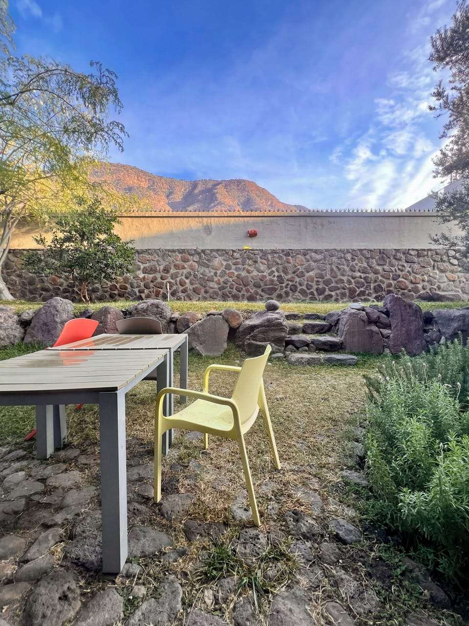 Outdoor dining