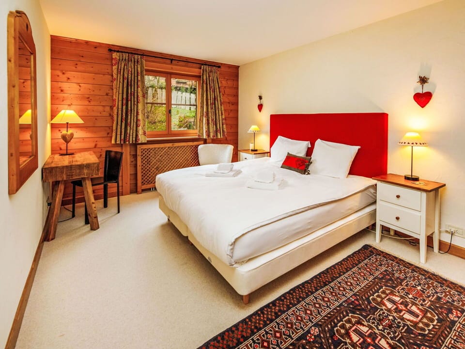 Furniture, Interior Design, Ceiling, Bed, Floor, Flooring, Room, Home, Bedroom, Lamp
